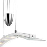 LED-Pendelleuchte Patricio Metall / Glas