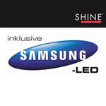 Suspension LED SHINE ALU Nickel / 5 ampoules