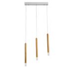 LED-hanglamp Cheia plexiglas/massief eikenhout - 3