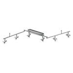 LED-Deckenleuchte Merine Aluminium 6x5 W