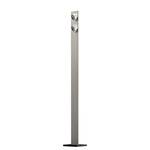 LED-Stehleuchte Light Wave IV Aluminium - 2-flammig