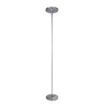 Lampadaire LED Métal Argenté