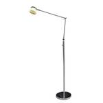 Lampadaire LED Métal Argenté