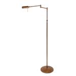 Lampada da terra LED Perpetua 1 luce Ottone brunito