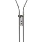 Lampadaire LED Nickel 2 x 4 watts