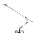 LED-Tischleuchte Canum 1-flammig Silber Nickel