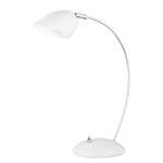 Lampe LED Métal Blanc 1 ampoule