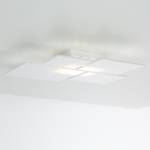 Lampada parete o soffitto Ouadrifoglio Vetro/Acciaio Bianco 1 luce