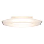 Lampada da parete o soffitto Poema Vetro/Acciaio Bianco 2 luci