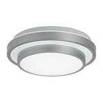 Lampada LED da parete e soffitto Elana 1 luce Color argento Materiale sintetico