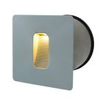 Faretto LED parete per esterni Block II 1 luce Color argento Alluminio