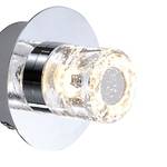 LED-Wandleuchte Bilan Acrylglas / Stahl - 1-flammig