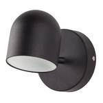 Applique murale LED Jon Fer - 1 ampoule - Noir