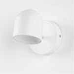 LED-wandlamp Jon ijzer - 1 lichtbron - Wit