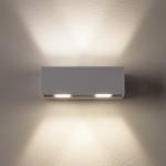 LED-wandlamp metaal - wit