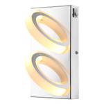 LED-Wandleuchte Mangue II Metall / Acryl - Flammenanzahl: 2