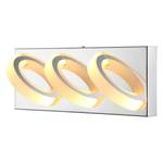 LED-Wandleuchte Mangue II Metall / Acryl - Flammenanzahl: 3