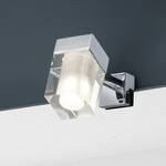 LED-wandlamp chroomkleurig metaal 1 lichtbron