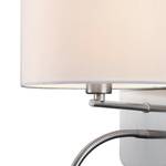 LED-wandlamp mat nikkelkleurig metaal 1 lichtbron - Esdoornhouten look/floatglas