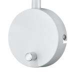 Lampada da parete LED Metallo Bianco 1 luce