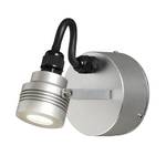 LED wandlamp Monza Small aluminium 1 lichtbron