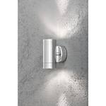 LED-wandlamp Monza Up en Down aluminium 6 lichtbronnen