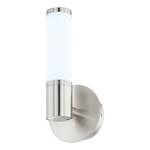 LED-wandlamp Palmera glas/staal - 2 lichtbronnen
