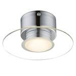 LED-wandlamp Parda I glas/staal - 1 lichtbron