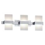 LED-wandlamp Platon plexiglas/aluminium - Aantal lichtbronnen: 3