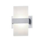 LED-wandlamp Platon plexiglas/aluminium - 1 lichtbron