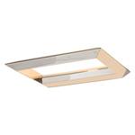 LED-Wandleuchte Peep I Edelstahl - 1-flammig