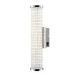 LED-Wandleuchte Stretch 1-flammig Silber Metall, verchromt