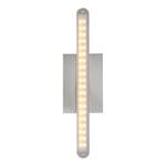 LED-Wandleuchte Trentino 1-flammig Silber Metall, verchromt