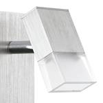 Applique murale LED Gemini I Verre / Aluminium - 1 ampoule