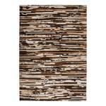 Tapis patchwork Skelby Cuir - Marron - 200 x 290 cm