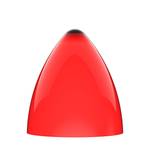 Abat-jour Funk Rouge acrylique Différentes tailles disponibles 22 cm de diamètre