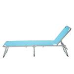 Chaise longue Summer Sun V Pour le jardin Turquoise Bain de soleil Usage en extérieur Bleu