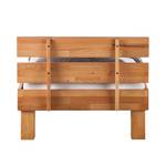 Letto in legno massello AresWOOD Durame di faggio - 100 x 200cm - Con testiera