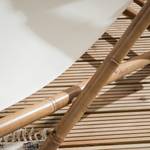 Chaise longue Bamboo II Bambou massif / Tissu
