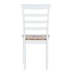 Chaises Mare (lot de 2) Caoutchouc - Nature / Blanc