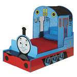 Lit en forme de locomotive Thomas die Lo Bleu - Bois manufacturé - 165 x 122 x 74 cm