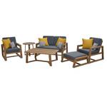 Loungeset Seattle Garden (6-delige set) massief teakhout