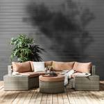 Loungegruppe Paradise Lounge I (6-teilig) - Braun / Cognac