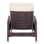 Gartenliege Paradise Lounge  (2-teilig) Polyrattan Braun