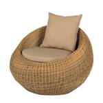 Fauteuil lounge Calla Millor Cannage Lloyd Loom Polyrotin