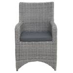 Poltrona lounge Nevis Polyrattan - Color antracite