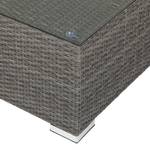 Ensemble lounge Paradise Lounge III Polyrotin / Tissu - Gris / Gris clair