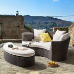 Lounge-Set Paradise Lounge (2-teilig) Polyrattan - Grau