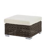 Loungeset Royal Comfort Garden (7-tlg) Webstoff / Polyrattan - Beige / Braun