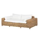 Loungesofa Calla Millor (2-Sitzer) Polyrattan - Braun/Beige